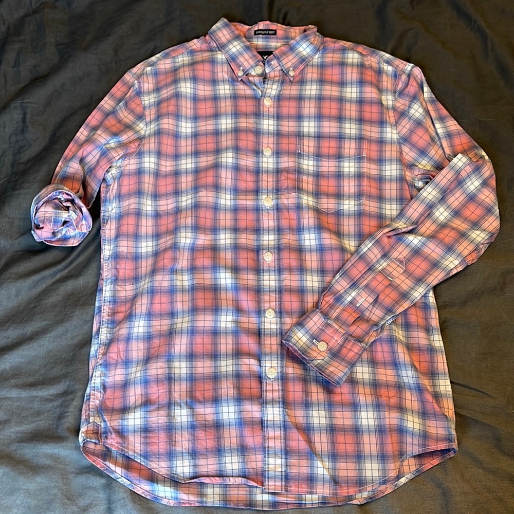 American Eagle button down
